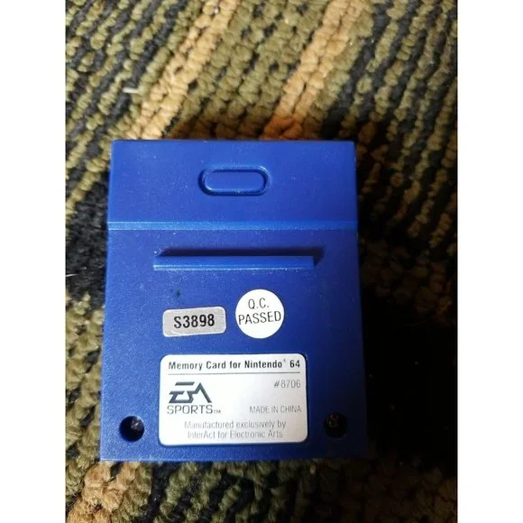 Nintendo 64 N64 EA Sports Memory Card - Picture 2 of 2